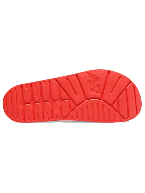 Тапочки 200 series black red shoe 'black red' New Balance — изображение 4 из 4, черный/красный