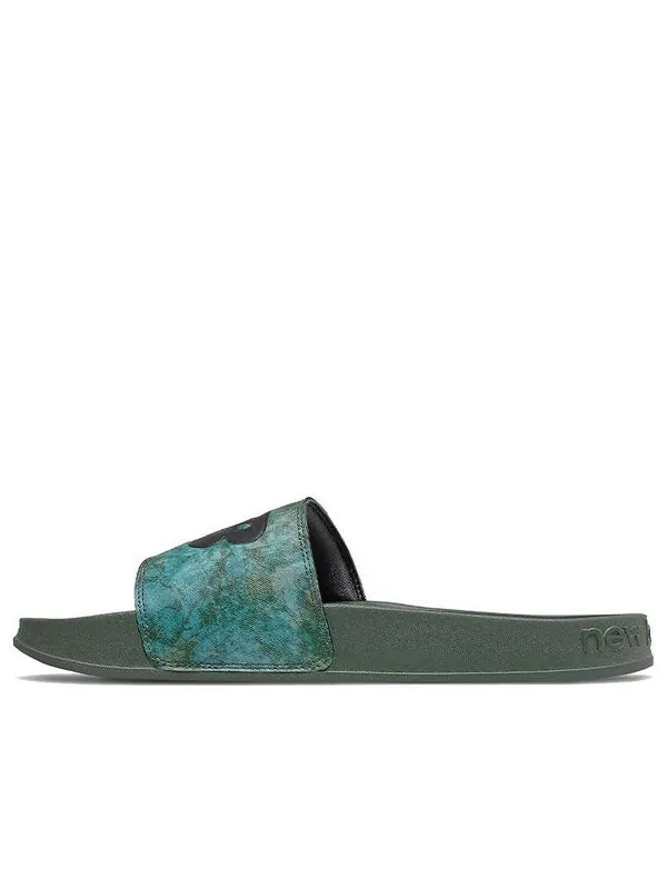 Тапочки 200 slides 'oak leaf green' New Balance