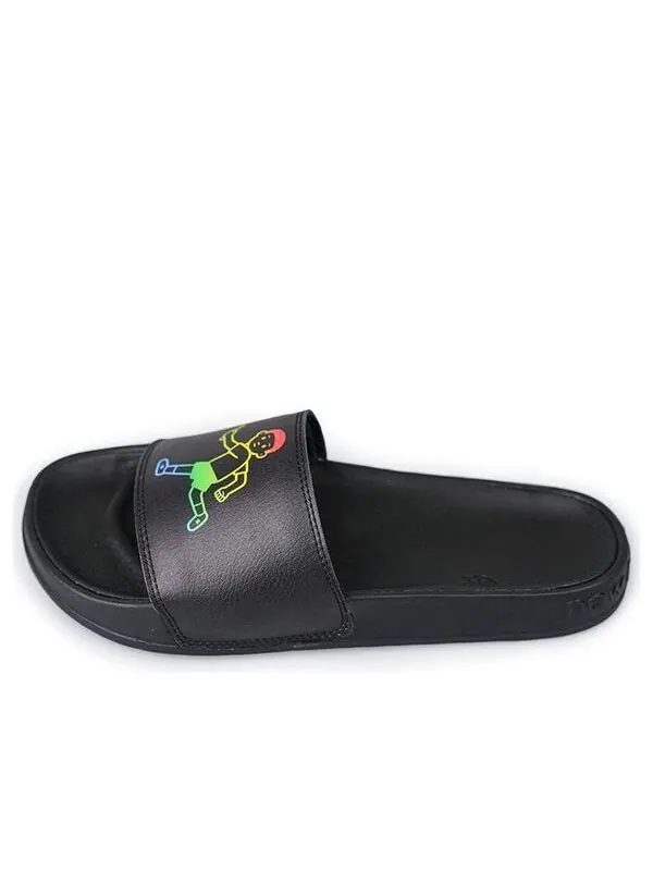 Тапочки x noritake black slippers New Balance