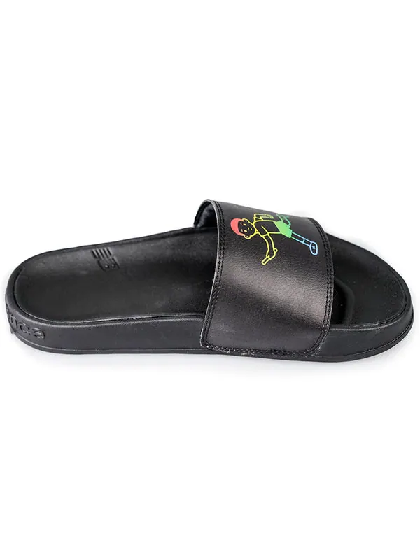 Тапочки x noritake black slippers New Balance — изображение 2 из 4, черный