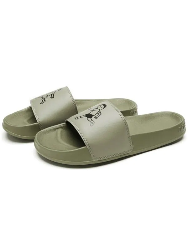 Тапочки x noritake slippers dark green New Balance — изображение 4 из 4, зеленый