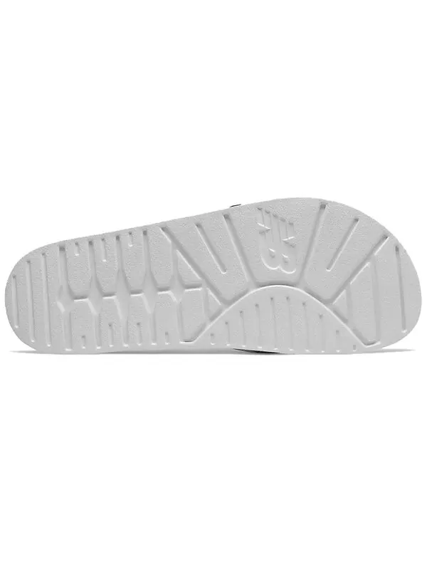 Тапочки 200 slides 'white black' New Balance — изображение 4 из 4, черный/белый