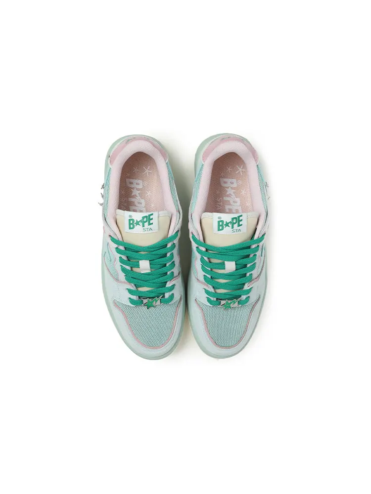 Кроссовки A BATHING APE x Bapy Bape Sta 'Green' — изображение 3 из 4