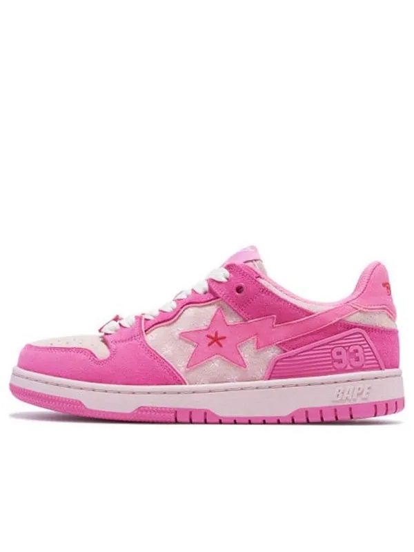 Кроссовки sk8 sta 'pink' A Bathing Ape — изображение 1 из 4, розовый/светлый розовый