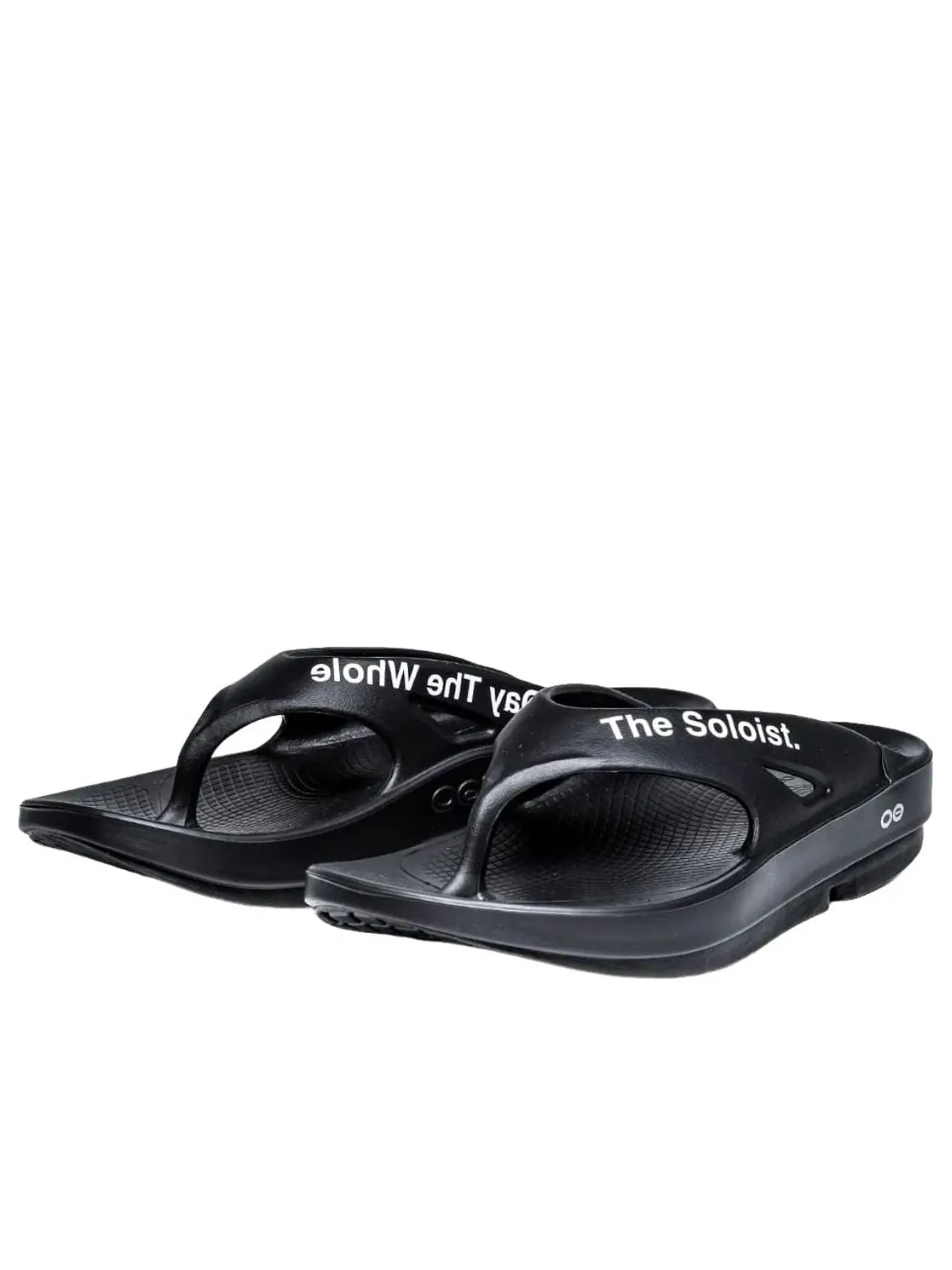 Oofos x Takahiromiyashita The Soloist Listen to The Soloist Flip-Flop 'Black' — изображение 4 из 4, черный