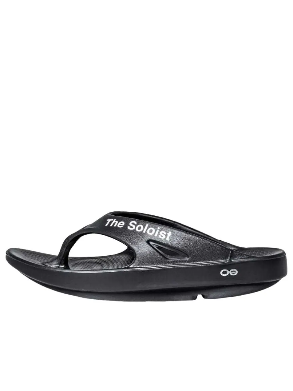 Oofos x Takahiromiyashita The Soloist The Sound of The Soloist Flip-Flop 'Black' — изображение 1 из 4, черный