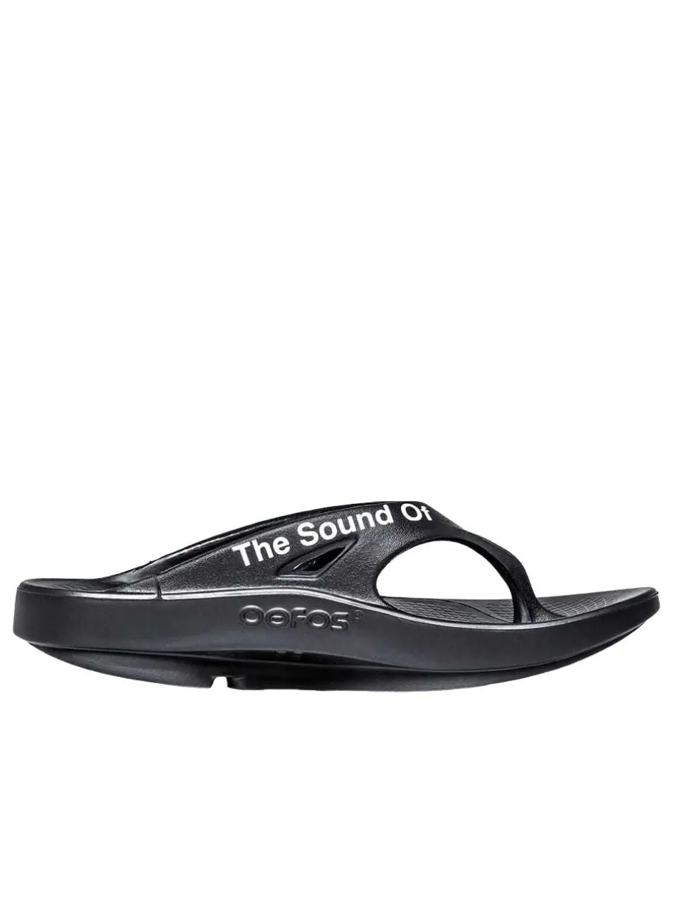 Oofos x Takahiromiyashita The Soloist The Sound of The Soloist Flip-Flop 'Black' — изображение 4 из 4, черный