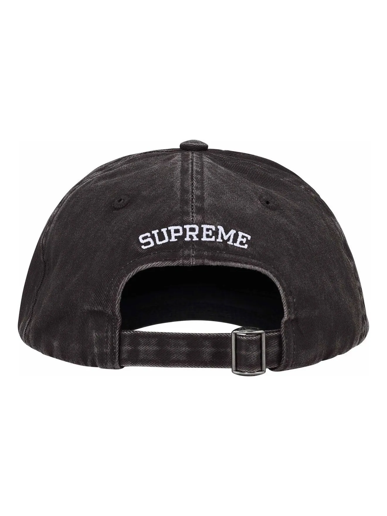 Кроссовки Supreme Pigment Coated S Logo 6 Panel 'Black' — изображение 2 из 2, черный