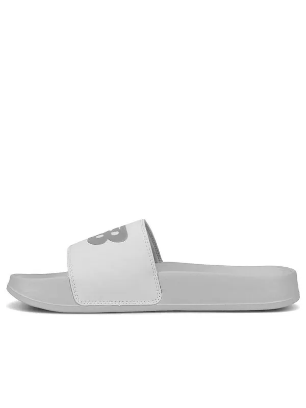 Шлепки New Balance 200 slippers — изображение 1 из 4, серый/белый