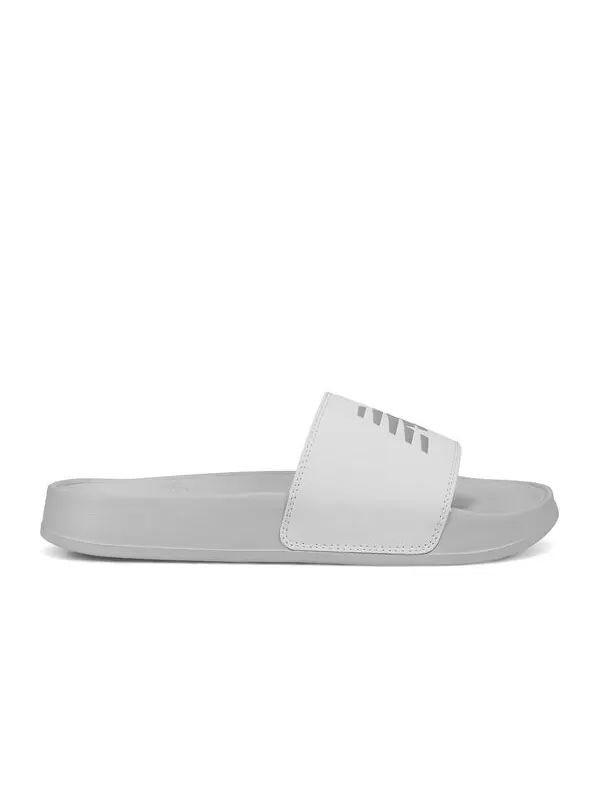 Шлепки New Balance 200 slippers — изображение 2 из 4, серый/белый