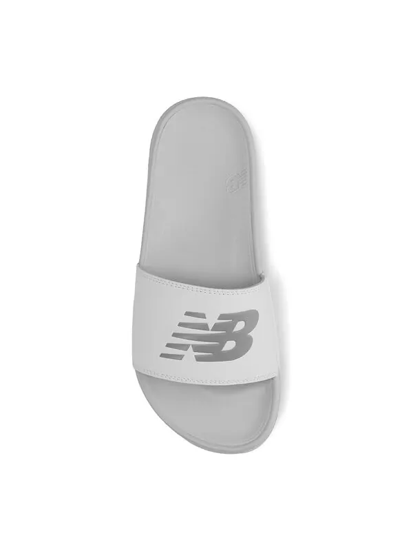 Шлепки New Balance 200 slippers — изображение 4 из 4, серый/белый