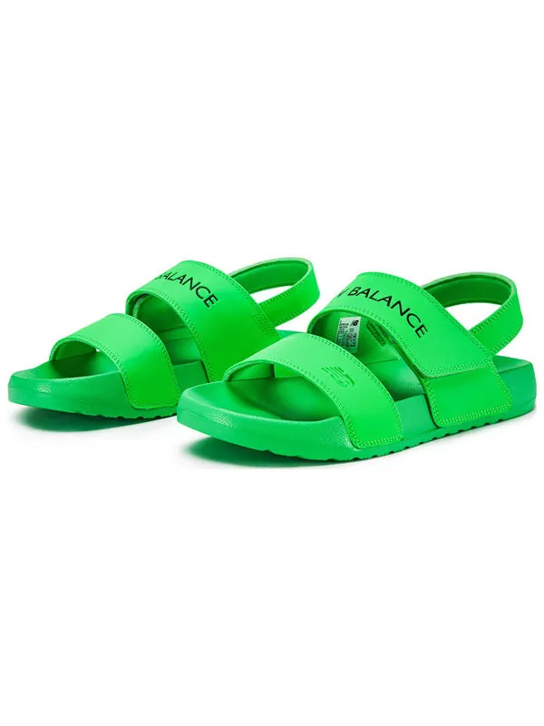 Сандалии nb nclay sandals New Balance — изображение 2 из 4, зеленый