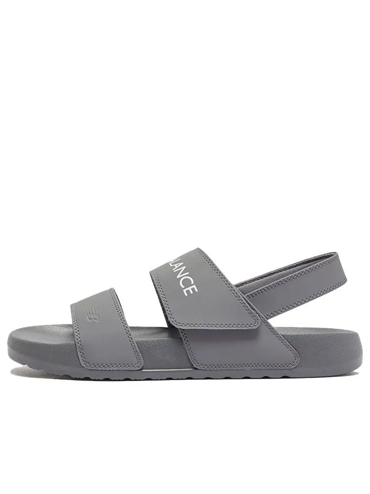 Сандалии New Balance NCLAY Series Minimalistic Unisex Dark Grey Sandals — изображение 1 из 4, серый