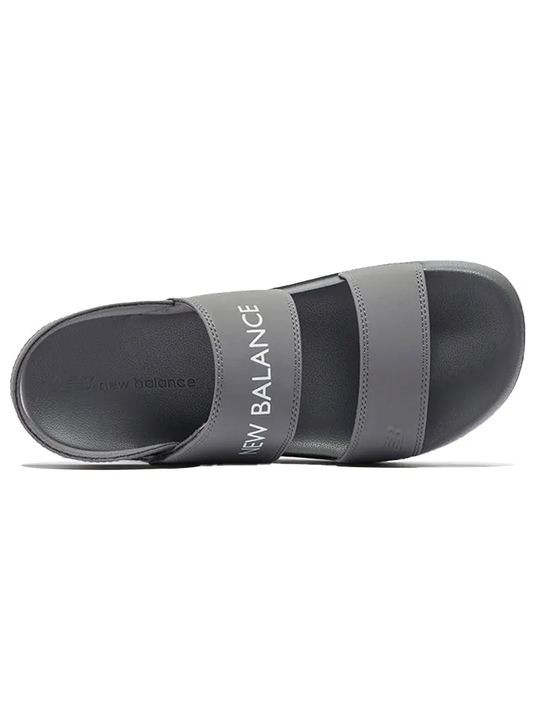 Сандалии New Balance NCLAY Series Minimalistic Unisex Dark Grey Sandals — изображение 2 из 4, серый