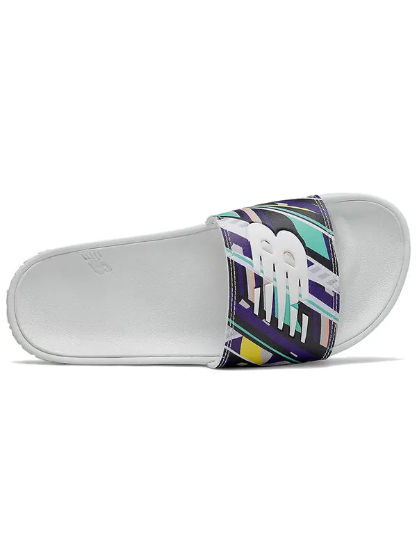 Тапочки 200 slides 'first light' New Balance — изображение 3 из 4, белый