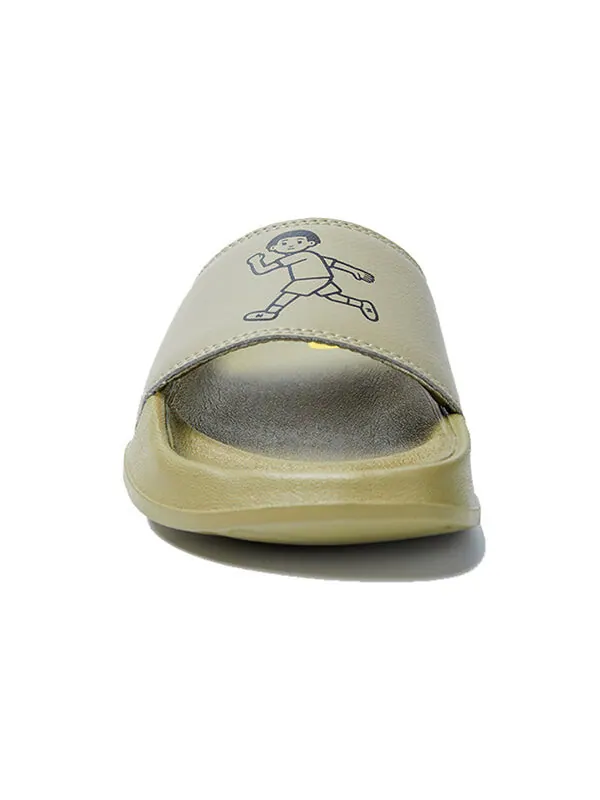 Тапочки x noritake green b wide slippers New Balance — изображение 3 из 4, зеленый