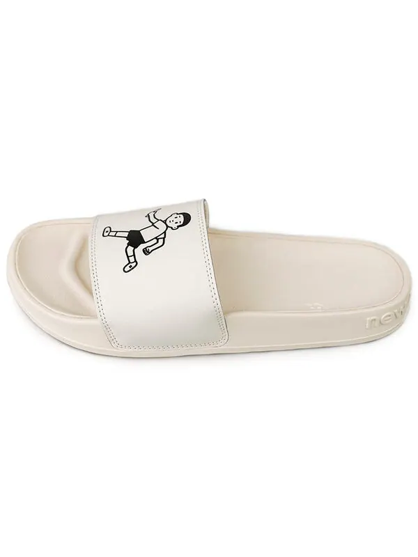 Тапочки x noritake beige slippers New Balance — изображение 2 из 4, белый