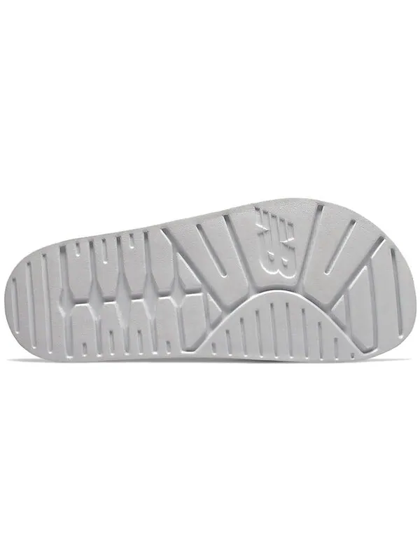 Тапочки 200 series white black slippers 'white black' New Balance — изображение 4 из 4, белый/черный