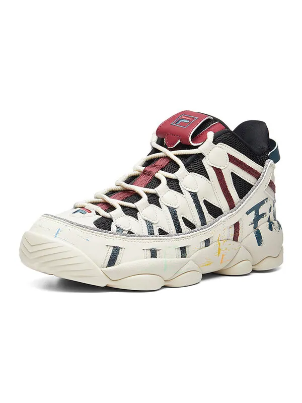 Кроссовки fila spaghetti classic black/white/red Fila Fusion — изображение 2 из 4, черный/белый/красный