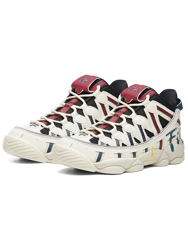 Кроссовки fila spaghetti classic black/white/red Fila Fusion — изображение 3 из 4, черный/белый/красный