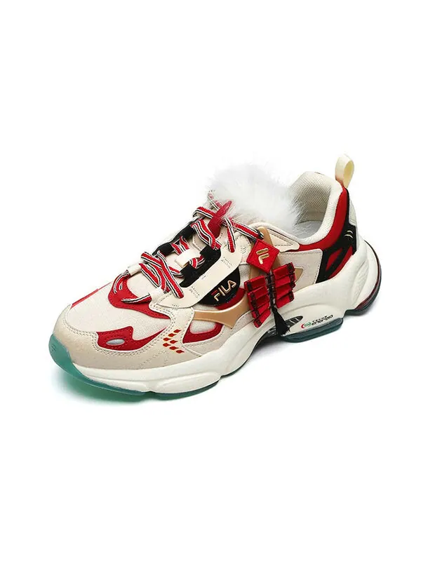 Кроссовки rjv 'creamwhite dark red' Fila Fusion — изображение 2 из 4, темный красный