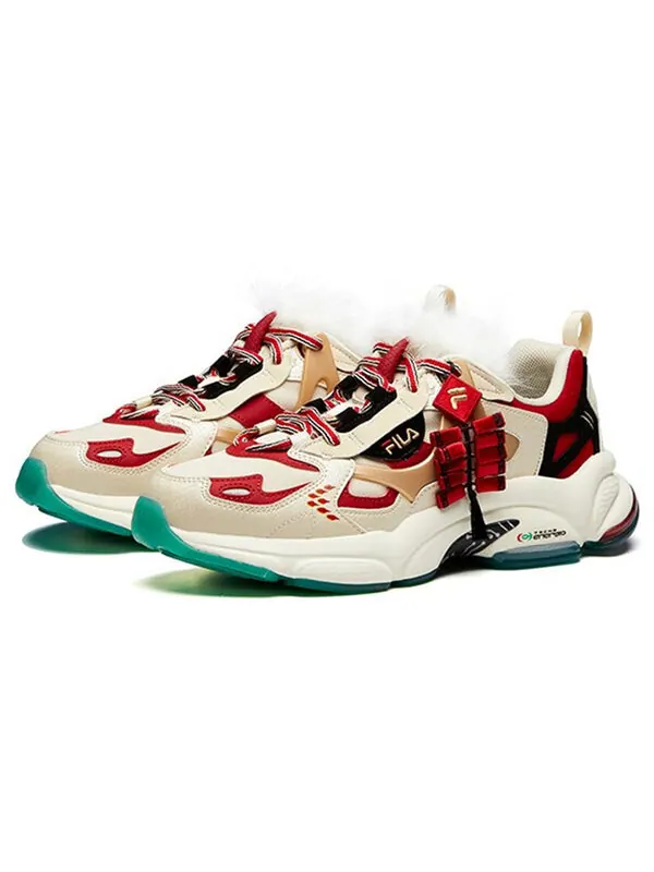 Кроссовки rjv 'creamwhite dark red' Fila Fusion — изображение 3 из 4, темный красный
