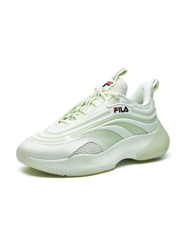Кроссовки fila ray 2 low top clunky shoes yellow/green Fila Fusion — изображение 3 из 4, кремовый