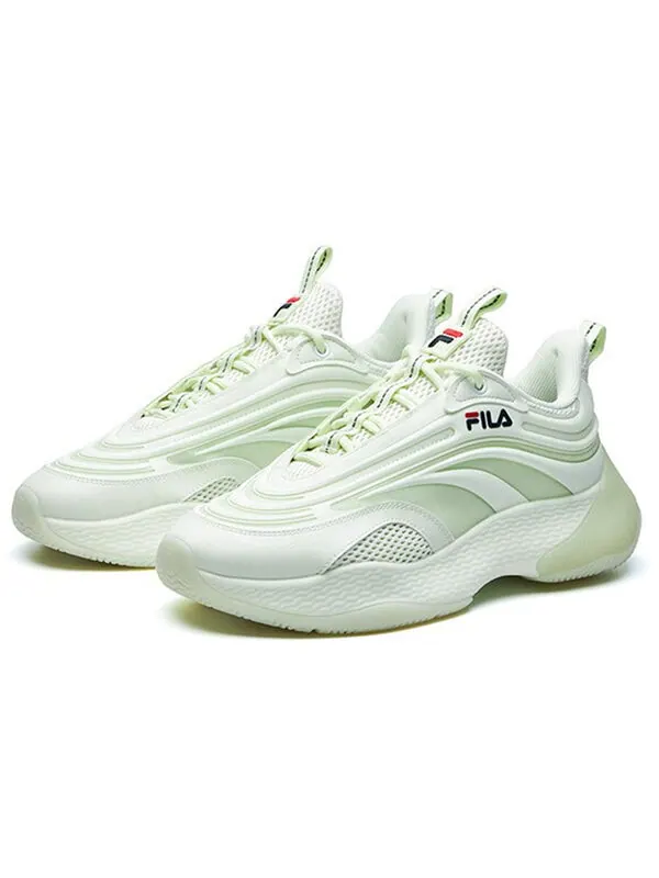 Кроссовки fila ray 2 low top clunky shoes yellow/green Fila Fusion — изображение 4 из 4, кремовый