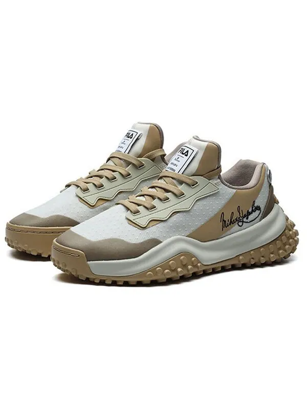 Кроссовки x mihara fm9 sneakers 'tan white' Fila Fusion — изображение 3 из 4, бежевый/белый