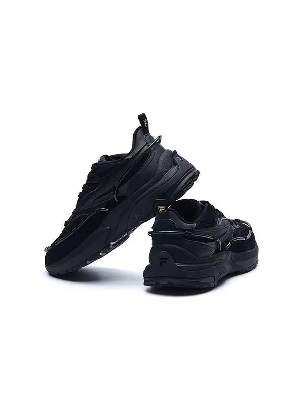 Кроссовки 'triple black' Fila Fusion — изображение 3 из 4, черный