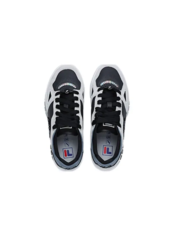 Кроссовки heritage shoes 'grey black' Fila Fusion — изображение 4 из 4, черный/серый/белый