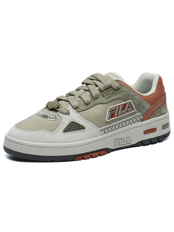 Кроссовки teratach skate shoes 'green white' Fila Fusion — изображение 2 из 4, зеленый/оранжевый/белый