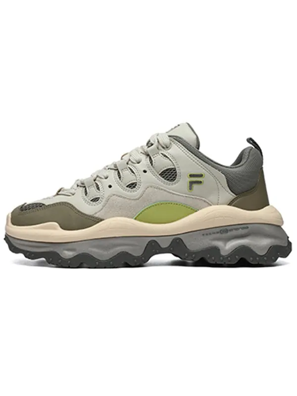 Кроссовки qd96 athletic shoes 'grey green' Fila Fusion — изображение 2 из 4, серый/зеленый