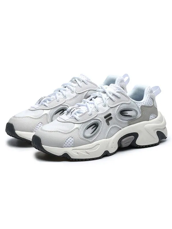 Кроссовки x raccoon sneakers 'white grey' Fila Fusion — изображение 2 из 4, белый/серый