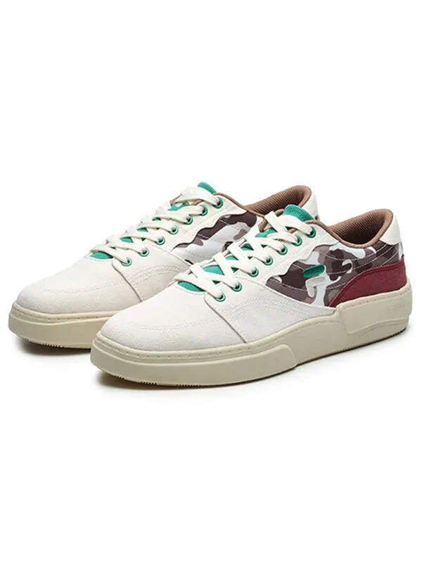 Кроссовки lifestyle skate shoes 'white brown' Fila Fusion — изображение 3 из 4, белый/коричневый/красный
