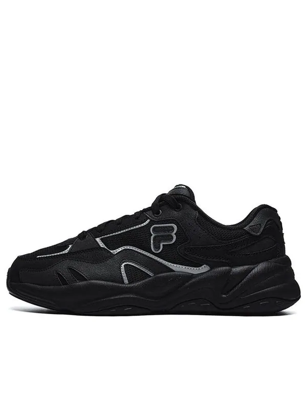 Кроссовки flash sneakers 'black' Fila Fusion — изображение 1 из 4, черный/белый