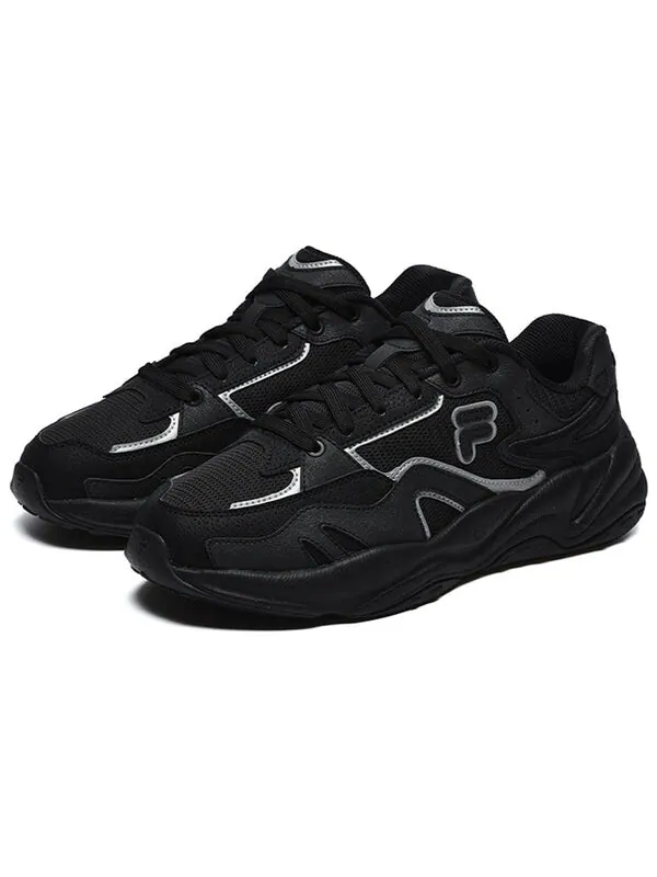 Кроссовки flash sneakers 'black' Fila Fusion — изображение 2 из 4, черный/белый