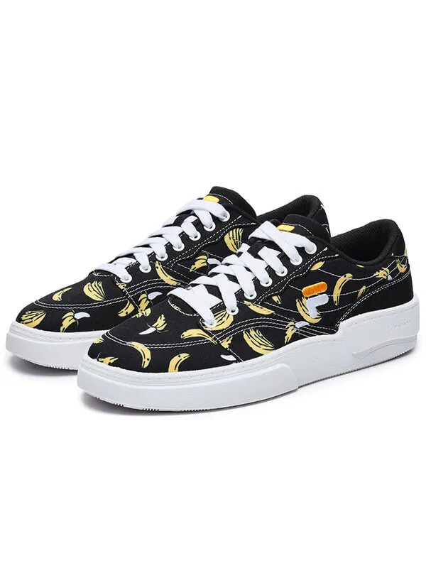 Кроссовки graphic print skate shoes 'black yellow' Fila Fusion — изображение 3 из 4, черный/желтый/белый