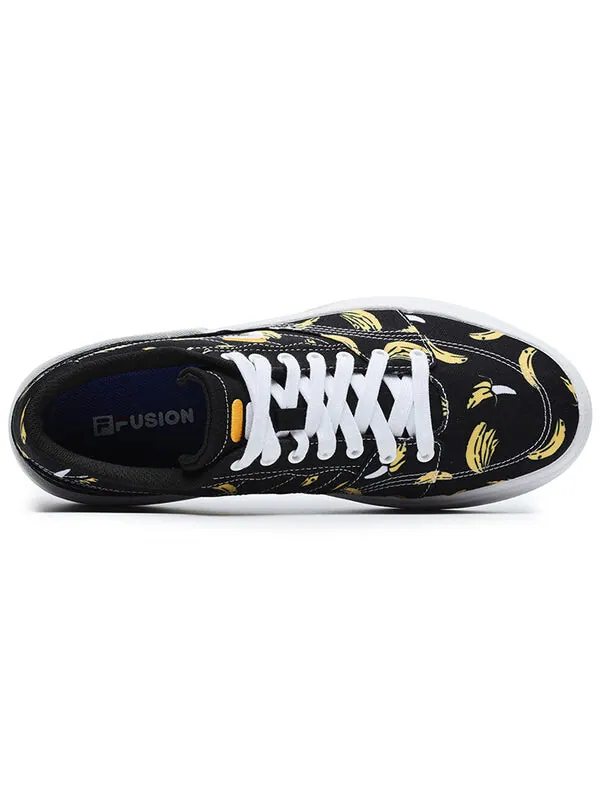 Кроссовки graphic print skate shoes 'black yellow' Fila Fusion — изображение 4 из 4, черный/желтый/белый