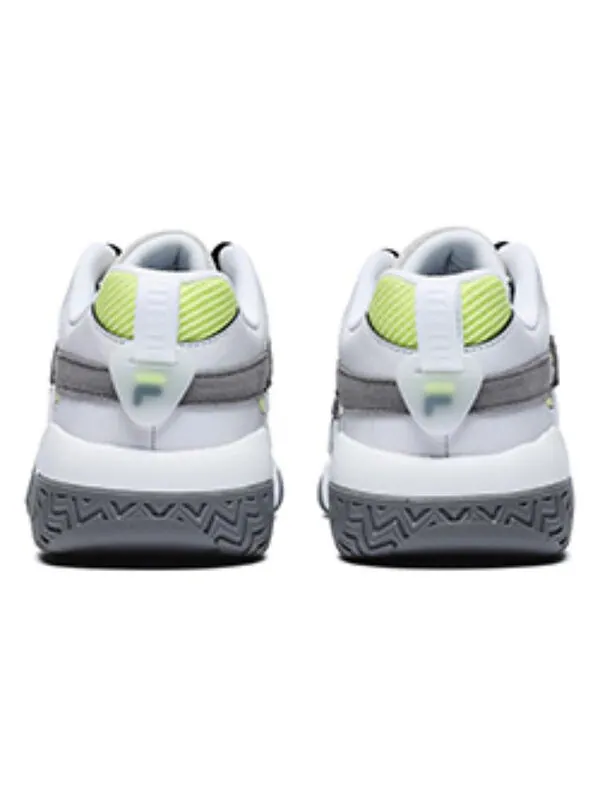 Кроссовки ade barricade sneakers 'white grey' Fila Fusion — изображение 3 из 4, белый/серый/зеленый