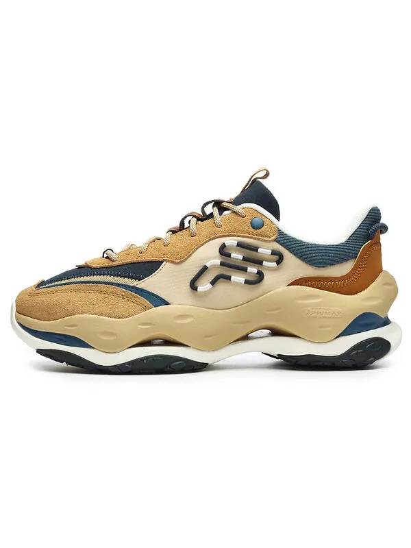 Кроссовки cheese sneakers 'yellow' Fila Fusion — изображение 2 из 4, желтый/белый//коричневый