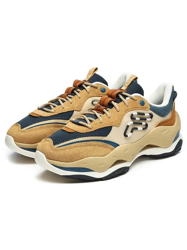 Кроссовки cheese sneakers 'yellow' Fila Fusion — изображение 3 из 4, желтый/белый//коричневый