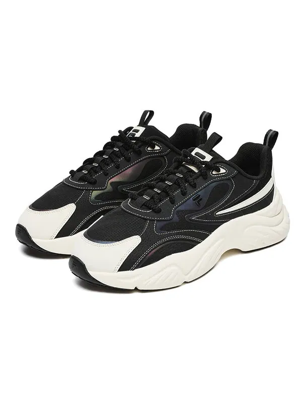 Кроссовки running shoes 'black white retro' Fila Fusion — изображение 2 из 4, черный/белый