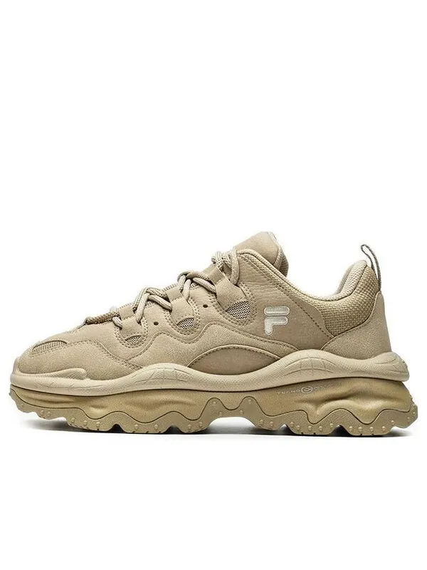 Кроссовки qd96 sneakers 'light khaki beige' Fila Fusion — изображение 1 из 4, светлый хаки/бежевый