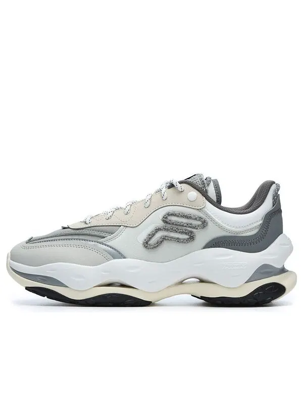 Кроссовки daddy shoes 'white grey' Fila Fusion — изображение 1 из 4, белый/серый