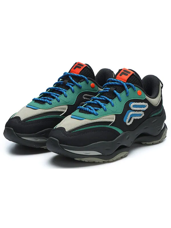 Кроссовки daddy shoes 'black green' Fila Fusion — изображение 2 из 4