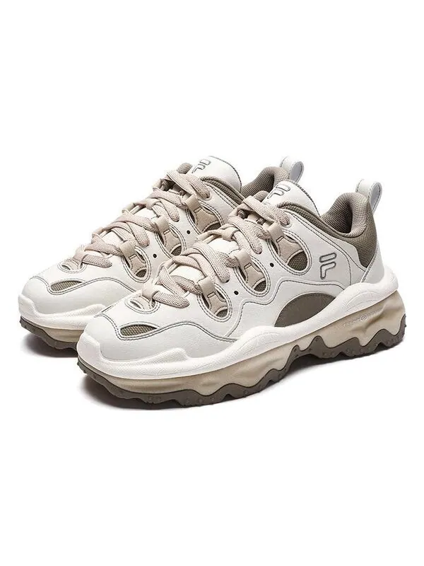 Кроссовки qd96 athletic shoes 'white brown' Fila Fusion — изображение 3 из 4, белый/коричневый