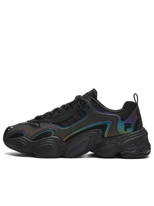 Кроссовки sport sneakers 'black' Fila Fusion — изображение 1 из 4, черный/мульти