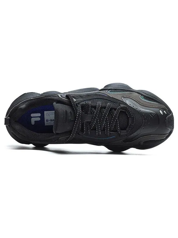 Кроссовки sport sneakers 'black' Fila Fusion — изображение 3 из 4, черный/мульти