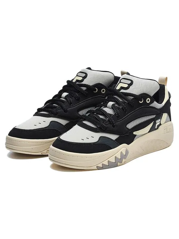 Кроссовки vintage basketbal shoes 'black grey' Fila Fusion — изображение 2 из 4, черный/серый